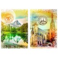 Grafika Travel around the World - sterreich und die Schweiz