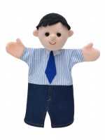 Handpuppe Vater, 27cm