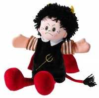 Handspielpuppe Teufel im Poupetta-Stil