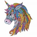 Harmandi Puzzle Creatif Holzpuzzle - Die Fee Einhorn