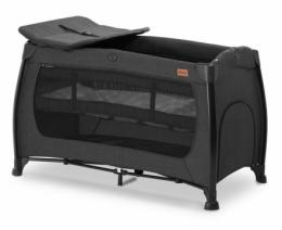 Hauck Reisebett Relax N Play Center melange black