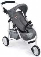 Jogging-Buggy LOLA, Jeans grey - Puppenbuggy, Puppenwagen