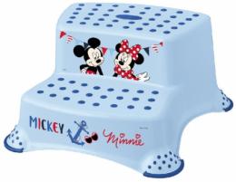 Keeeper Tritthocker 2-stufig Mickey Mouse hellblau