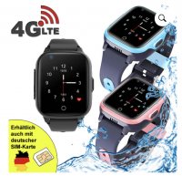 Kinder GPS Tracker-Uhr „kleiner Leopard“
