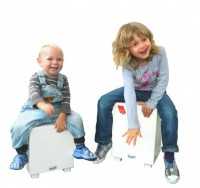 Ein Angebot für Kindertrommelhocker, 30cm weiß weiß baff aus Ausstattung für Kinderzimmer > Tische und Stühle - jetzt kaufen. Lieferzeit 3-5 Tage.