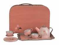 Koffer-Tee-Set Motiv Pilz, für Kinder