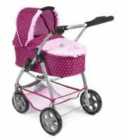 Kombipuppenwagen, 3 in 1 Emotion ALL IN Dessin Dots Brombeere
