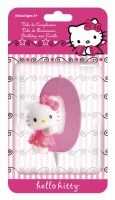 Kuchenkerze Hello Kitty Zahl 0