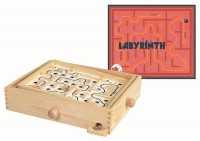 Labyrinth aus Holz