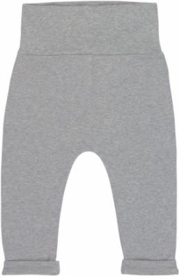 Lässig Hose GOTS 62/68 heather grey mélange