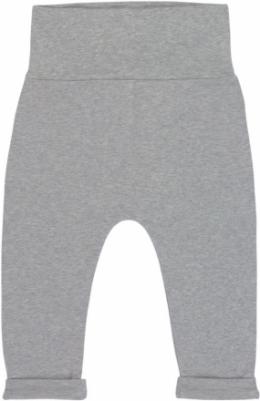 Lässig Hose GOTS 74/80 heather grey mélange