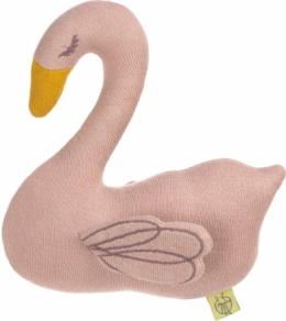 Lässig Kuscheltier mit Rassel Little Water Swan