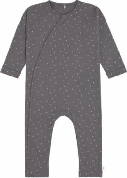 Lässig Pyjama GOTS 74/80 Spots anthracite