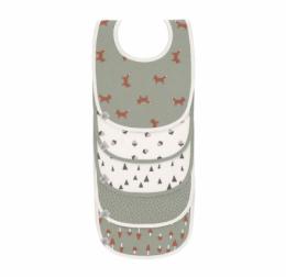 Lässig Wasserdichte Lätzchen Little Forest Fox 5er Pack