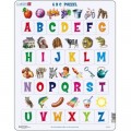 Larsen Rahmenpuzzle - ABC Puzzel (auf Niederlndisch)