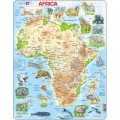 Larsen Rahmenpuzzle - Afrika und seine Tiere