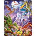 Larsen Rahmenpuzzle - Angriff der Drachen!