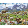 Larsen Rahmenpuzzle - Die Tiere Lapplands