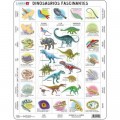 Larsen Rahmenpuzzle - Dinosaurier (auf Spanisch)