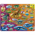 Larsen Rahmenpuzzle - Dinosaurier (Hollndisch)