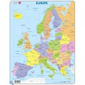 Larsen Rahmenpuzzle - Europa (auf Englisch)
