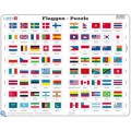 Larsen Rahmenpuzzle - Flaggen der Welt