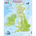 Larsen Rahmenpuzzle - Great Britain & Ireland (auf Englisch)