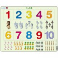 Larsen Rahmenpuzzle - Mathematik: Die Zahlen von 1 bis 10
