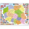 Larsen Rahmenpuzzle - Polen (auf Polnisch)