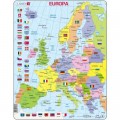 Larsen Rahmenpuzzle - Political Map of Europe (Italian)