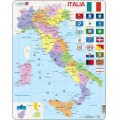 Larsen Rahmenpuzzle - Political Map of Italy (Italian)