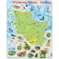 Larsen Rahmenpuzzle - Schleswig Holstein / Hamburg