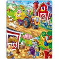Larsen Rahmenpuzzle - Verrckter Bauernhof
