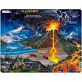 Larsen Rahmenpuzzle - Vulkan (Auf Estnisch)