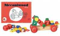 Mecaniwood Holzbaukasten, 48 Teile