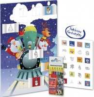 Memo Adventskalender Lokomotive