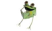 Metallfigur Frosch Fridolin