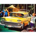 New York Puzzle Company Car Camping Mini