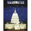 New York Puzzle Company The Capitol - American Airlines Poster Mini