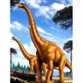 New York Puzzle Company XXL Teile - Brachiosaurus