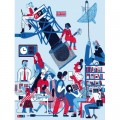 New York Puzzle Company XXL Teile - NPR Studios