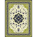 Nova Puzzle Green Persian Carpet