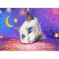 Nova Puzzle Under the Stars - White Cat