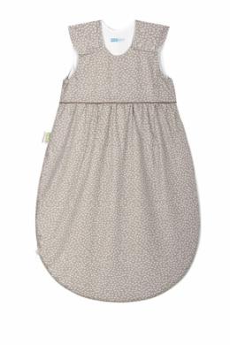 Odenwälder Jersey-Schlafsack Timmi cool Little hearts 70 cm sweet chocolate