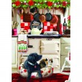 Otter House Puzzle Christmas Kitchen