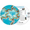 Pigment & Hue, INC Fertiges Rundpuzzle - Cookies Chanukah