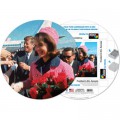 Pigment & Hue, INC Fertiges Rundpuzzle - John F. und Jackie Kennedy