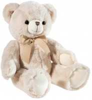 Plüschtier Bär mit Schleife beige, 36cm - Teddy, Plüschbär