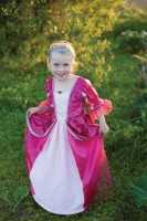 Prinzessinnen-Kleid, Fuchsia - Kinderkostüm Grösse M