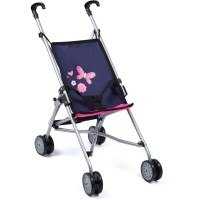 Puppenbuggy, blau/pink